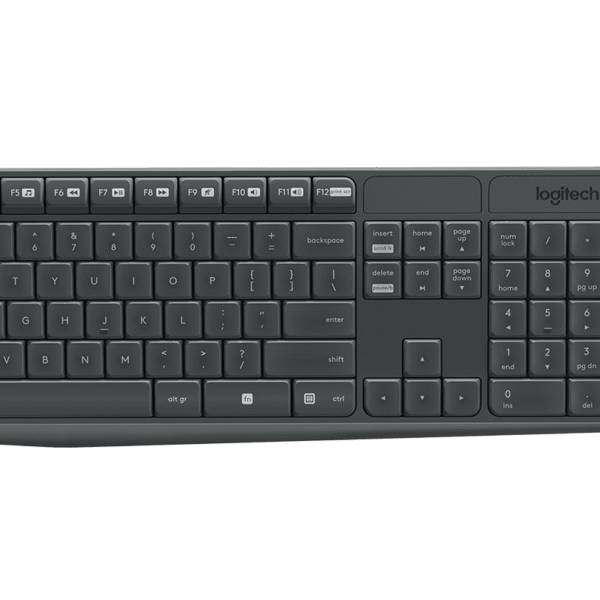 Logitech MK235 Wireless Keyboard and Mouse Combo for Windows, USB Receiver, Long Battery Life, Laptop and PC Keyboard and Mouse Wireles