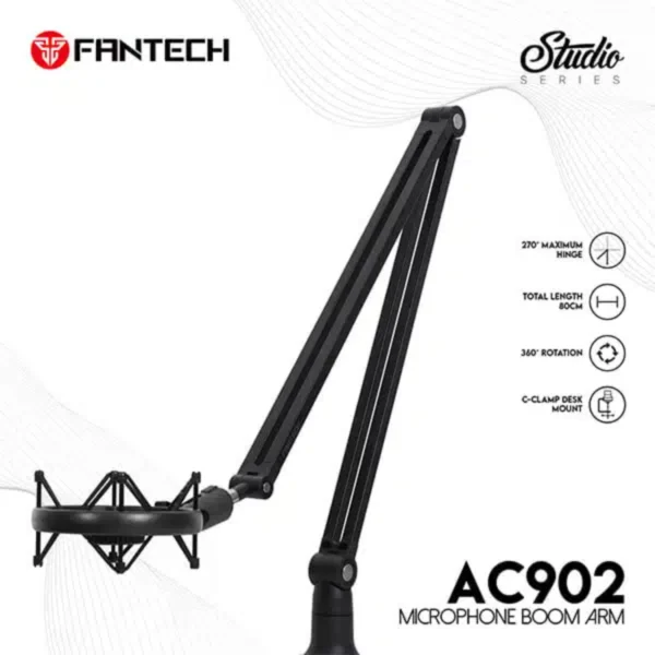 Fantech AC902 Microphone Boom Arm Withstand up to 1 Kg weight
