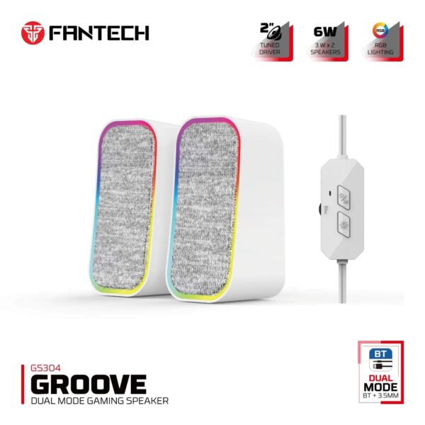 FANTECH GS304 GROOVE DUAL MODE CONNECTION GAMING SPEAKER