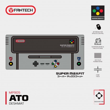 Fantech ATO MP905 Super Maxfit Deskmat Gaming Mousepad Non-slip Rubber Base Extended Mouse Pad
