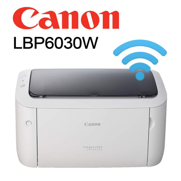 Canon imageCLASS LBP6030w - Monochrome, Wireless Compact Wireless Laser Printer,19 PPM, White