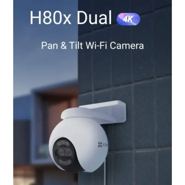 EZVIZ H80x Dual 4K Pan & Tilt Wi-Fi Camera