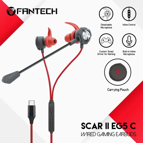 Fantech Fantech Type-C Scar II EG5C Earbuds
