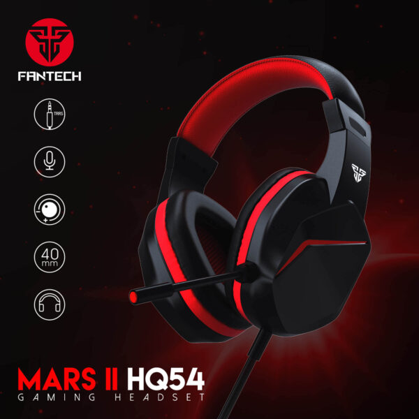 HQ54 MARS II GAMING HEADSET BLACK