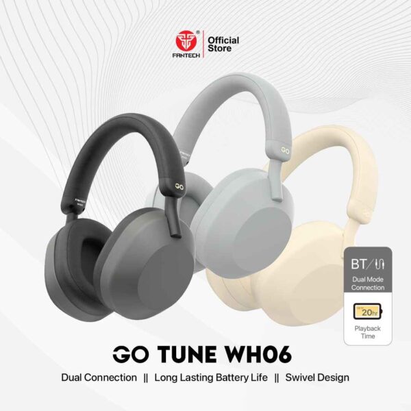 FANTECH GO TUNE WH06 WIRELESS HEADPHONE GUN
