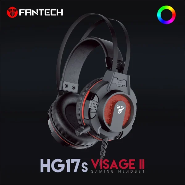HG17S VISAGE II GAMING HEADSET BLACK